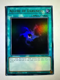 Allure of Darkness RA03-EN055 Ultra Rare 1st Edition YuGiOh Card - Image 1