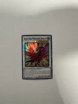 Yugioh Black Rose Moonlight Dragon LDS2-EN112 1st Ultra Rare (Purple) NM - Image 1