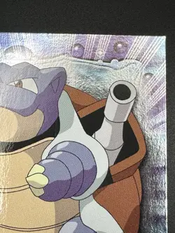 2000 Blue Topps Pokemon TV Animation Series Blastoise #9 Foil Card LP Vintage - Image 3