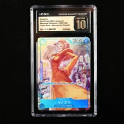 CGC 10 PRISTINE 2024 One Piece JPN Inazuma EB01-022 SR (Alt Art) - Image 1