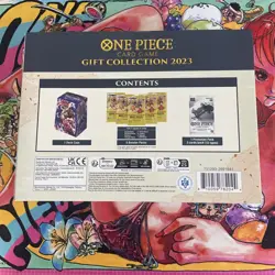 One Piece TCG Gift Collection 2023 Box, English, 5 Booster Packs & 1 Promo Pack - Image 2
