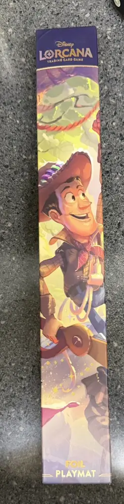 FOIL Disney Parks EXCLUSIVE Lorcana Wilds Unknown Toy Story Play Mat Buzz Woody - Image 1