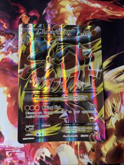 Pokemon Mega M Lucario EX 55a/111 JUMBO CARD Mint Condition - Image 1