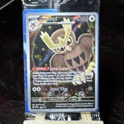 Noctowl 141 Pokemon Center Promo SV:07 Stellar Crown Card NM Holo Sealed - Image 1