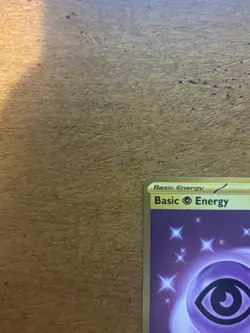 Pokemon TCG 151 Psychic Energy Gold Secret Rare Card 207/165 NM - Image 2
