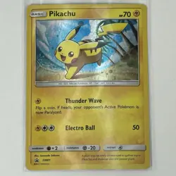 Pikachu - SM81 - Pokemon Sun & Moon Promo Rare Card LP-NM - Image 1