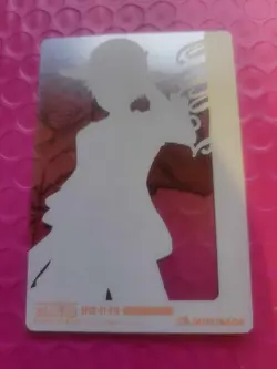 One Piece Morinaga Wafer Choco Clear Card Monkey D Luffy - Image 2