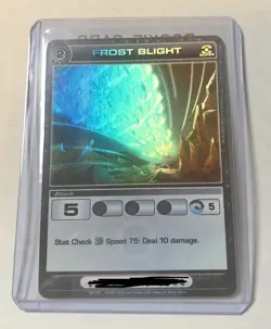 Chaotic Card - Super Rare - Frost Blight - Image 1