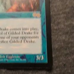 NM/EX Gilded Drake Urza's Saga Mtg Magic the Gathering Reserved List Rare - Image 5