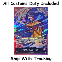 One Piece TCG Trafalgar Law Leader ST10-001 Japanese CCG Card Game Authentic - Image 1