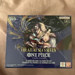 One Piece OP-14- EB04 Booster Box The Azure Sea's Seven English Sealed - Image 1