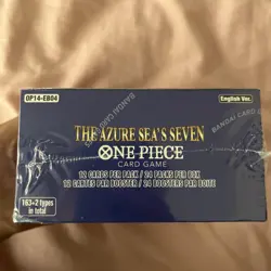 One Piece OP-14- EB04 Booster Box The Azure Sea's Seven English Sealed - Image 4