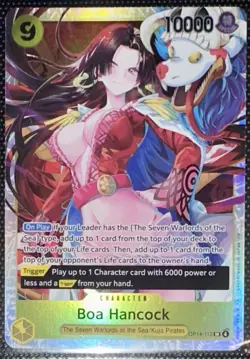 BANDAI BOA HANCOCK OP14-112 SR One Piece TGC OP14 ENGLISH NM/MINT - Image 1