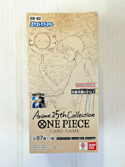 One Piece EB02 Anime Collection 25th Anniversary Booster Box Sealed New JAPANESE - Image 1