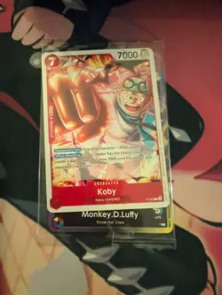 One Piece Card Game TCG Koby OP-12 Release Event Participation iP-092 (Sealed) - Image 1