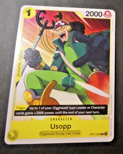 ONE PIECE 500 YEARS INTO THE FUTURE ENGLISH CARD GAME CARTE USOPP OP07-099 EN - Image 1