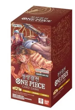 One Piece Card Paramount War Booster Box OPK-02 Sealed TCG -Korean - Image 1