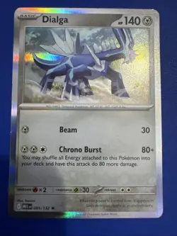 Dialga Holo Rare 95/132: Pokemon TCG Card Mega Evolution NM - Image 1
