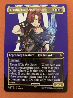G'raha Tia, Scion Reborn (Borderless) - 203 - MTG Final Fantasy FIC NM - Image 1