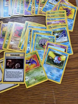 Jungle Water Trainer Bundle Pokemon Random Lot Original 1999 Playing Cards - Image 5