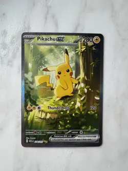 Pokemon Pikachu EX Thunderbolt Holo Rare Basic ASCEN 276/217 200 HP Card - Image 1