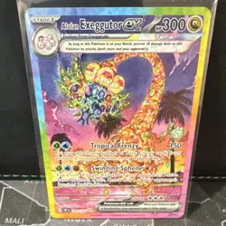Pokemon TCG Alolan Exeggutor EX SV08 248/190 Special Rare Holo Tera Card - Image 1