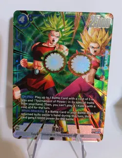 FB08-032 SR* Alt Art Kale Dragon Ball Z Super Card Game Fusion World - Image 1