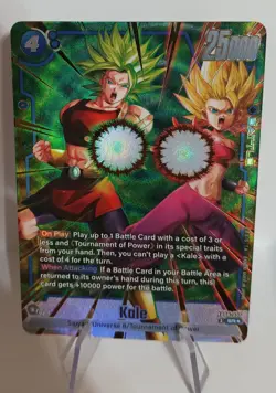 FB08-032 SR* Alt Art Kale Dragon Ball Z Super Card Game Fusion World - Image 2