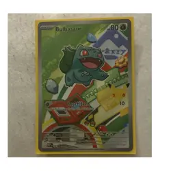 Pokemon TCG Bulbasaur Basic Card MEP 037 HP80 Leech Seed 10 Regular 2016 English - Image 1
