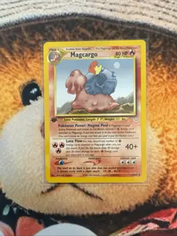 Magcargo Neo Revelation 1st Edition 33/64 Uncommon Pokemon Card WOTC TCG - Image 1