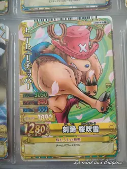 Carte One Piece Data Carddass OnePy W Match C509-W card OP Mugiwara Chopper Tony - Image 1