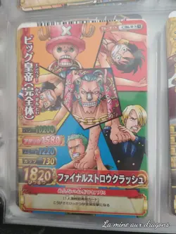 Carte One Piece Data Carddass OnePy W Match C386-W card OP Mugiwara - Image 1