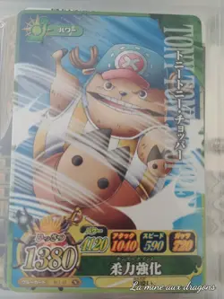 Carte One Piece Data Carddass OnePy W Match IC1-17 card OP Mugiwara Tony Chopper - Image 1