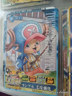 Carte One Piece Data Carddass OnePy W Match IC1-18 card OP Mugiwara Tony Chopper - Image 1