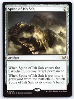 Spine of Ish Sah - Commander: March of the Machine - MTG - Near Mint - Image 1