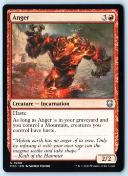 Anger - Commander Modern Horizons 3 - MTG - Magic - Near Mint - Image 1