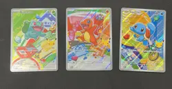 Pokemon 2026 First Partner Illustration Collection Series 1 Promo Set (9 Cards) - Image 3