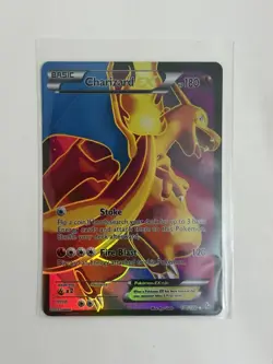 Charizard EX 100/106 Full Art Flashfire Holo Card NM/M Condition - Image 1