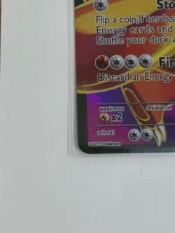Charizard EX 100/106 Full Art Flashfire Holo Card NM/M Condition - Image 5