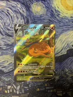 Charizard V SWSH260 Sword & Shield Promo Full Art Holo Pokemon Card - Image 1