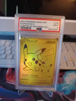 Pikachu V SWSH145 SWSH: Sword & Shield Promo Cards Holo - Image 1