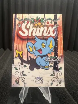 Shinx #64 - Star Holo - Prisma Christmas Cards 2025 - Pokemon - Image 1