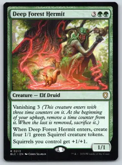 Deep Forest Hermit - Commander: Bloomburrow - MTG - Near Mint - Image 1