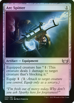 MTG Arc Spitter Foil ** Streets of New Capenna ** English (NM) - Image 1