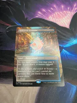 Hallowed Fountain (Borderless) Lorwyn Eclipsed Regular - Image 1
