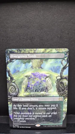 Overgrown Tomb (Borderless) Lorwyn Eclipsed Regular NM - Image 1
