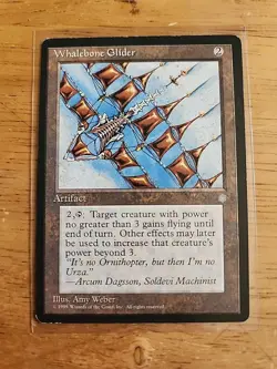 Whalebone Glider - Ice Age - MTG Magic - Uncommon - Artifact - Image 1