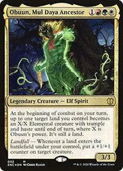 Obuun, Mul Daya Ancestor [Commander: Zendikar Rising] Magic MTG - Image 1