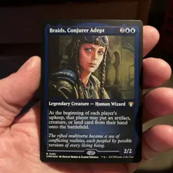 Braids, Conjurer Adept (Foil Etched) Commander Masters Foil - Image 1