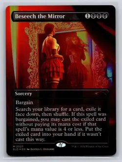 Beseech the Mirror 2527 Holo Secret Lair Drop Series MTG Foil NM - Image 1